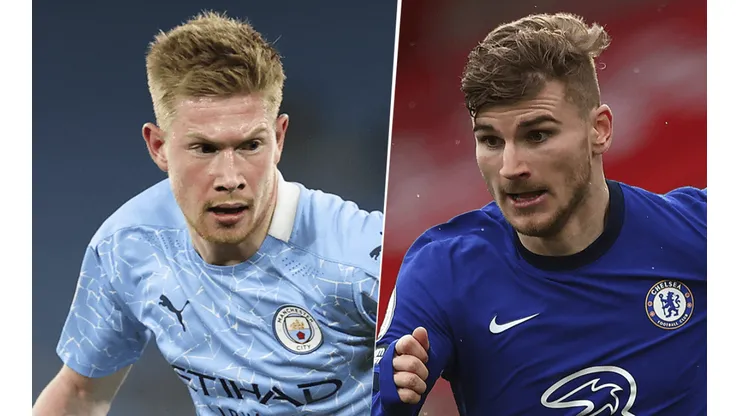 Manchester City vs. Chelsea por la final de la Champions. (Getty Images)