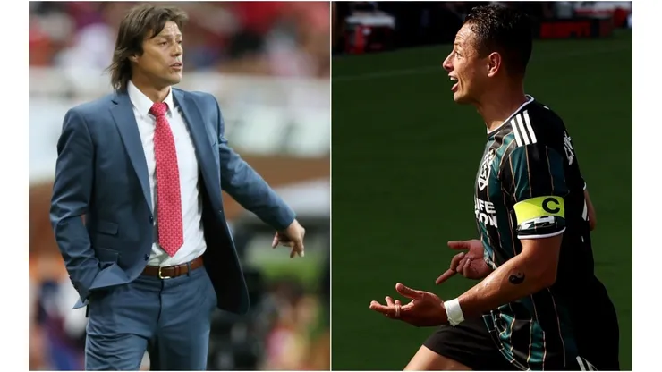 Matías Almeyda y Chicharito