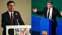 Josep Maria Bartomeu y Joan Laporta, presidentes del Barcelona.