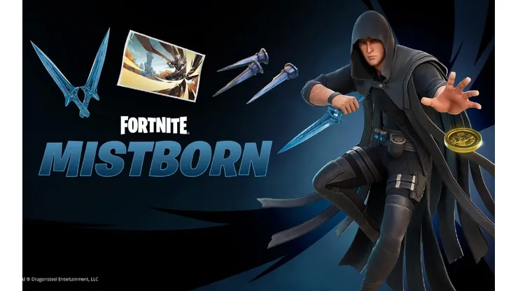 Kelsier de Mistborn llega a Fortnite con una nueva skin