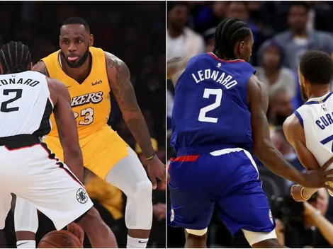 ¿Se va con LeBron o Curry? Los destinos para Kawhi si Clippers fracasa