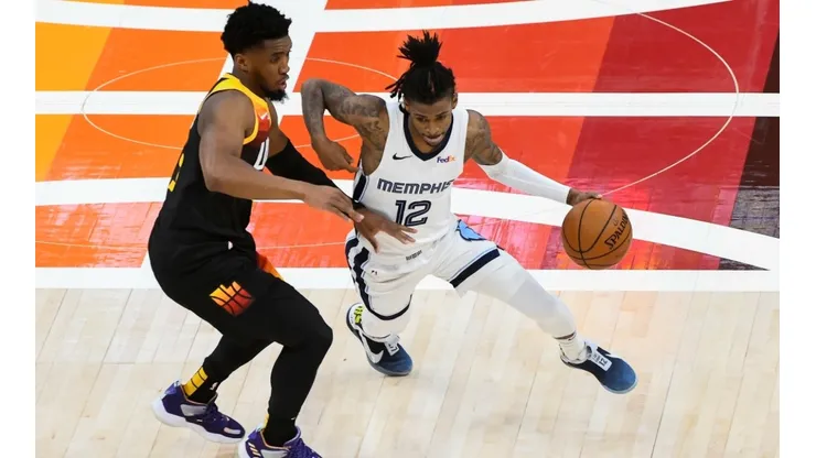 Donovan Mitchell y Ja Morant
