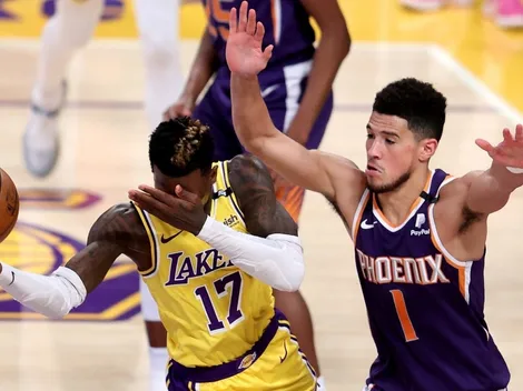 ¿Qué pasó aquí? Expulsan a Booker y los fans de Lakers gritan por Kobe