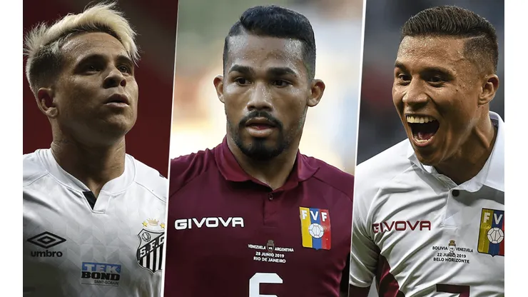 ¿Cuáles son los jugadores más caros de la Selección Venezolana? (Fotos: Getty Images).