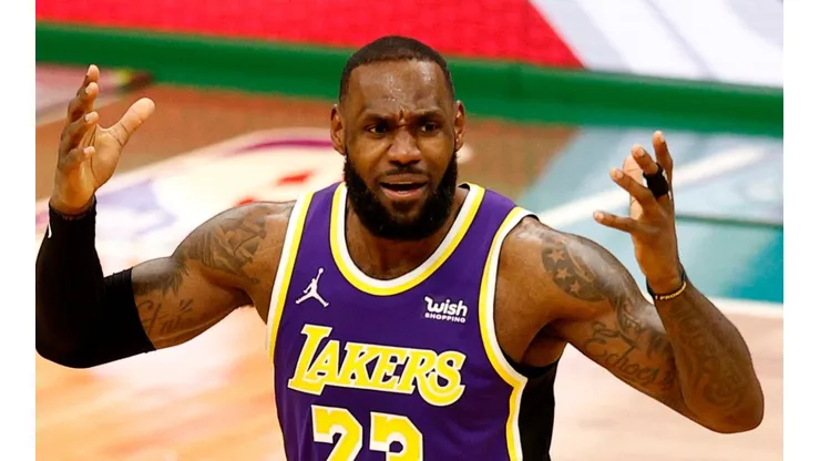 LeBron James, estrella de Los Angeles Lakers