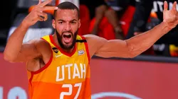 Rudy Gobert bajó 13 rebotes y dio cuatro bloqueos (Getty Images)