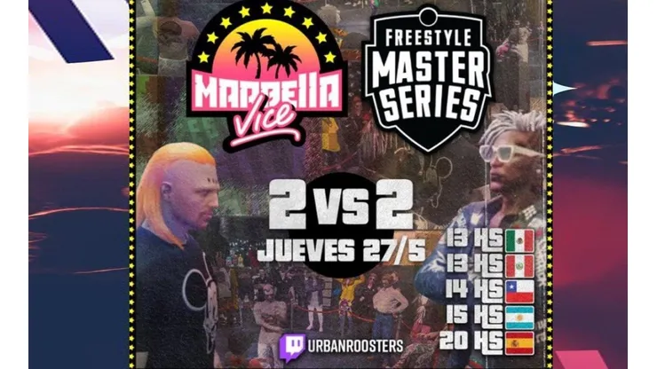 Urban Roosters lleva la FMS al GTA Roleplay en Marbella Vice