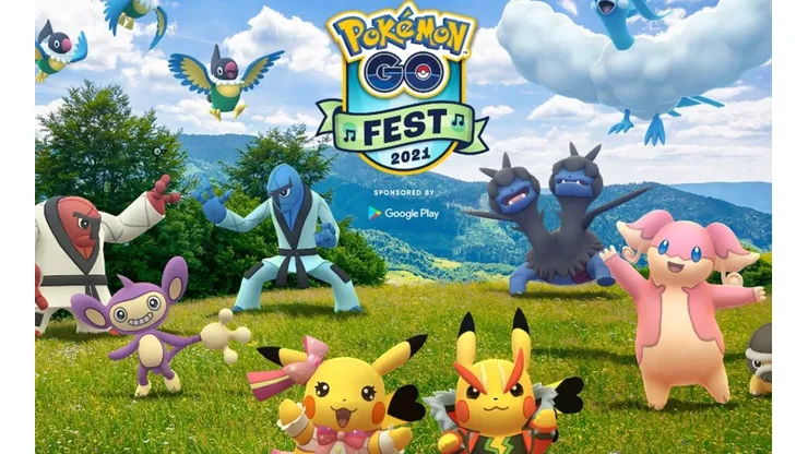 Todos los detalles y fecha del Pokémon GO Fest 2021