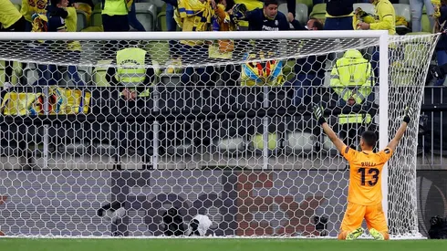 Rulli, la gran figura de la final de la Europa League. (Getty Images)