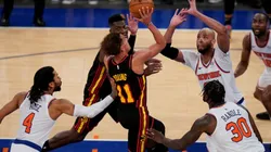 Trae Young ante New York Knicks