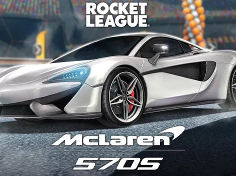 El McLaren 570S será el nuevo auto que llegue a Rocket League