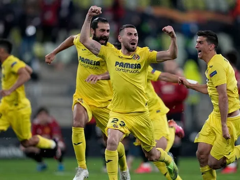 ¡Villarreal venció al Manchester United por penales y ganó la Europa League!