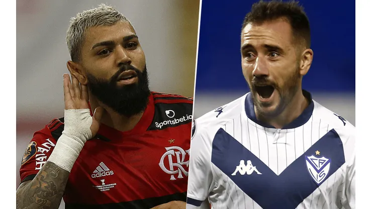 Flamengo vs. Vélez por la Copa Libertadores. (Foto: Getty Images)