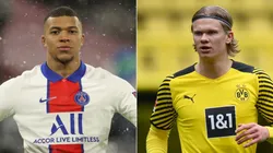 Mbappé y Haaland (Foto: Getty)