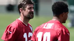 Aaron Rodgers y Jordan Love