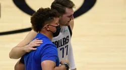 Patrick Mahomes y Luka Doncic (Foto: Getty)