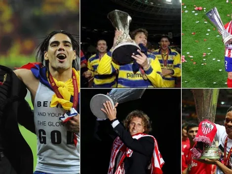 Los sudamericanos que la rompieron en finales de Europa League
