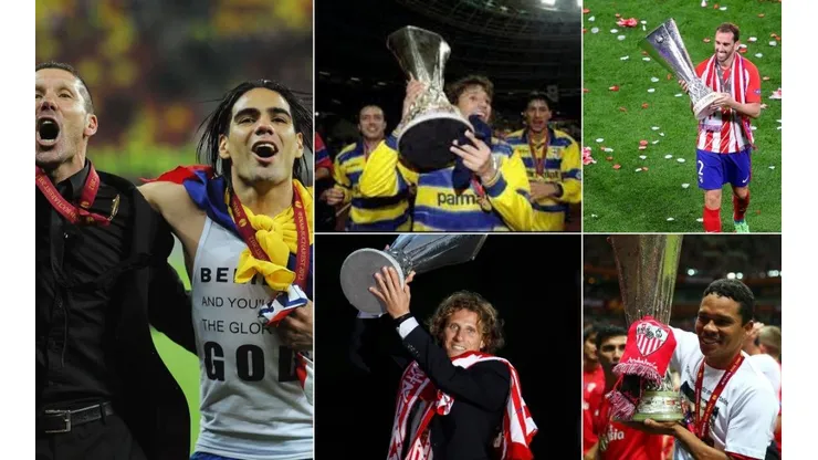 Sudamericanos ganadores de la Europa League.