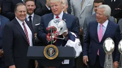 Bill Belichick, Donald Trump y Robert Kraft