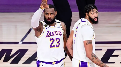 LeBron James y Anthony Davis (Foto: Getty)