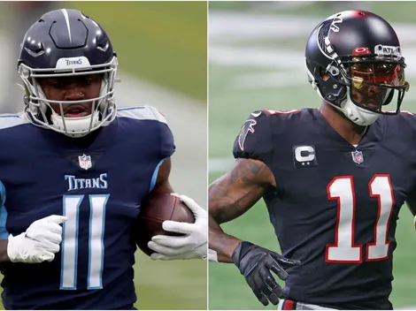 NFL 2021: AJ Brown intenta reclutar a Julio Jones para Titans. ¿Es posible ese intercambio?