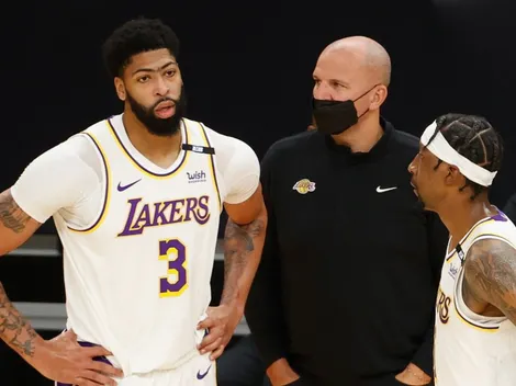 ¿Juego sucio de los Lakers? Video: el golpe de bajo de Anthony Davis