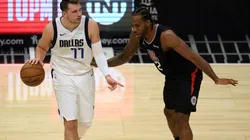 Luka Doncic y Kawhi Leonard