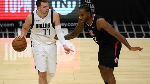 Luka Doncic y Kawhi Leonard