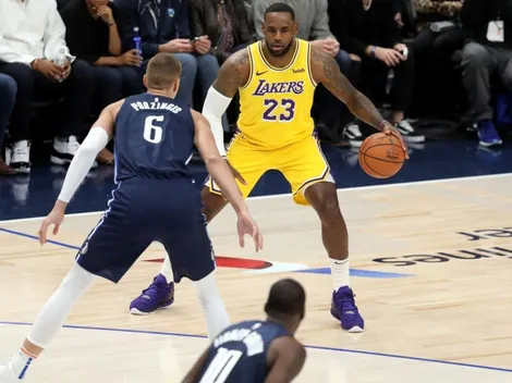 ¿Porqué LeBron James no fue castigado y Kristaps Porzingis sí? NBA lo responde