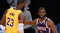 LeBron James y Chris Paul