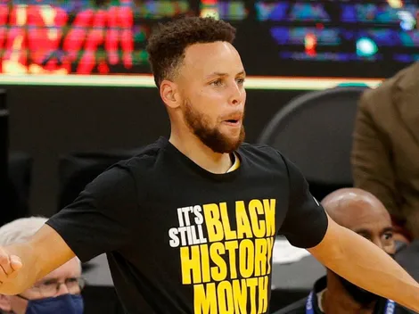 La imagen de Curry con uniforme de los Lakers que enloqueció a Los Angeles