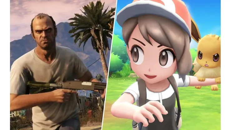 GTA está a punto de alcanzar a Pokémon en ventas totales de juegos
