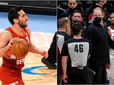 Video: Facu Campazzo les gritó un triple en la cara y después evitó dos peleas