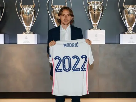 Hay Luka para rato: Modric renovó con el Real Madrid hasta 2022