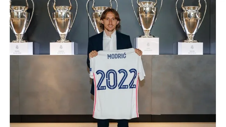 Hay Luka para rato: Modric renovó con el Real Madrid hasta 2022