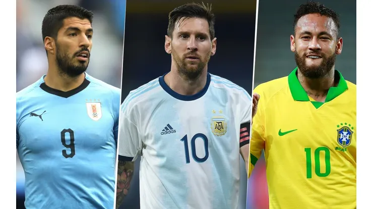 Uruguay, Argentina y Brasil buscarán sacar chapa de candidatos en la antesala de la Copa América (Fotos: Getty Images)