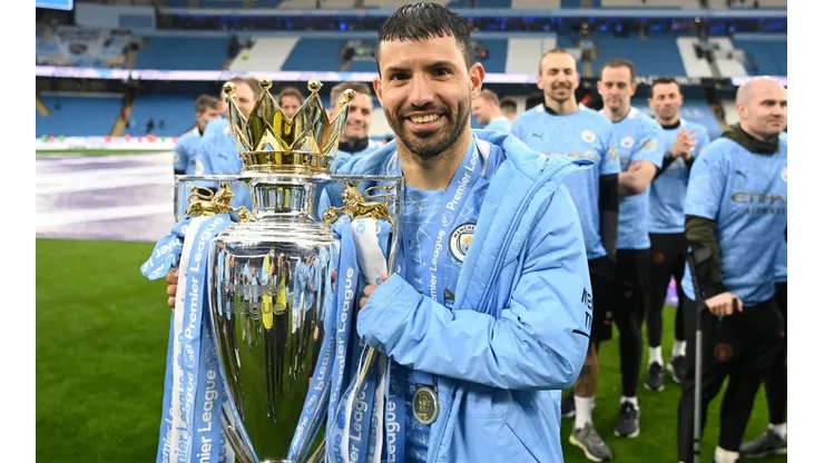 Sergio Agüero, campeón de Premier League