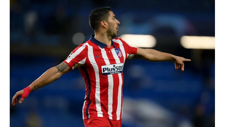 Luis Suárez en Atlético de Madrid.