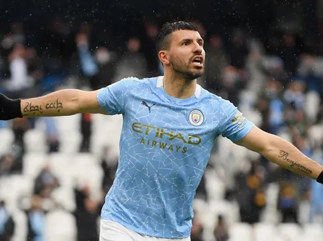 Agüero rompió un récord goleador y superó a Wayne Rooney