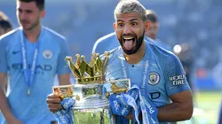 Sergio Agüero, el máximo ídolo del Manchester City (Fuente: Getty Images)