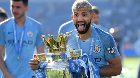 Sergio Agüero, el máximo ídolo del Manchester City (Fuente: Getty Images)