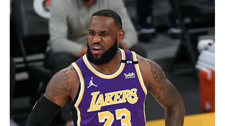 LeBron James, estrella de Los Angeles Lakers