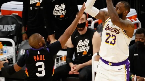 Chris Paul y LeBron James (Foto: Getty)