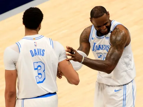 LeBron y Davis, probables: lesionados para Lakers vs. Suns de Playoffs