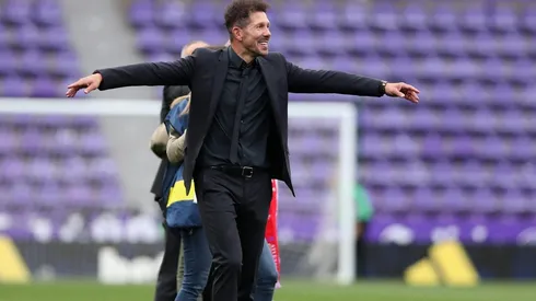 Simeone, el más ganador de la historia del Atlético. (Getty Images)