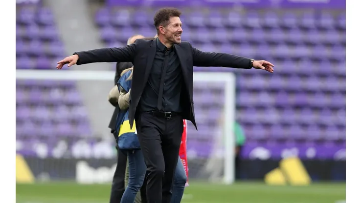 Simeone, el más ganador de la historia del Atlético. (Getty Images)