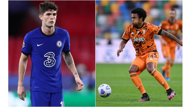 Christian Pulisic y Weston McKennie