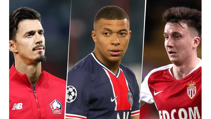 Lille, PSG y Monaco pelearán por el título de Ligue 1 en esta última jornada (Fuente: Getty Images)