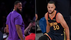LeBron James y Stephen Curry