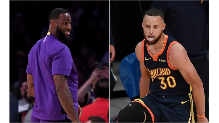 LeBron James y Stephen Curry